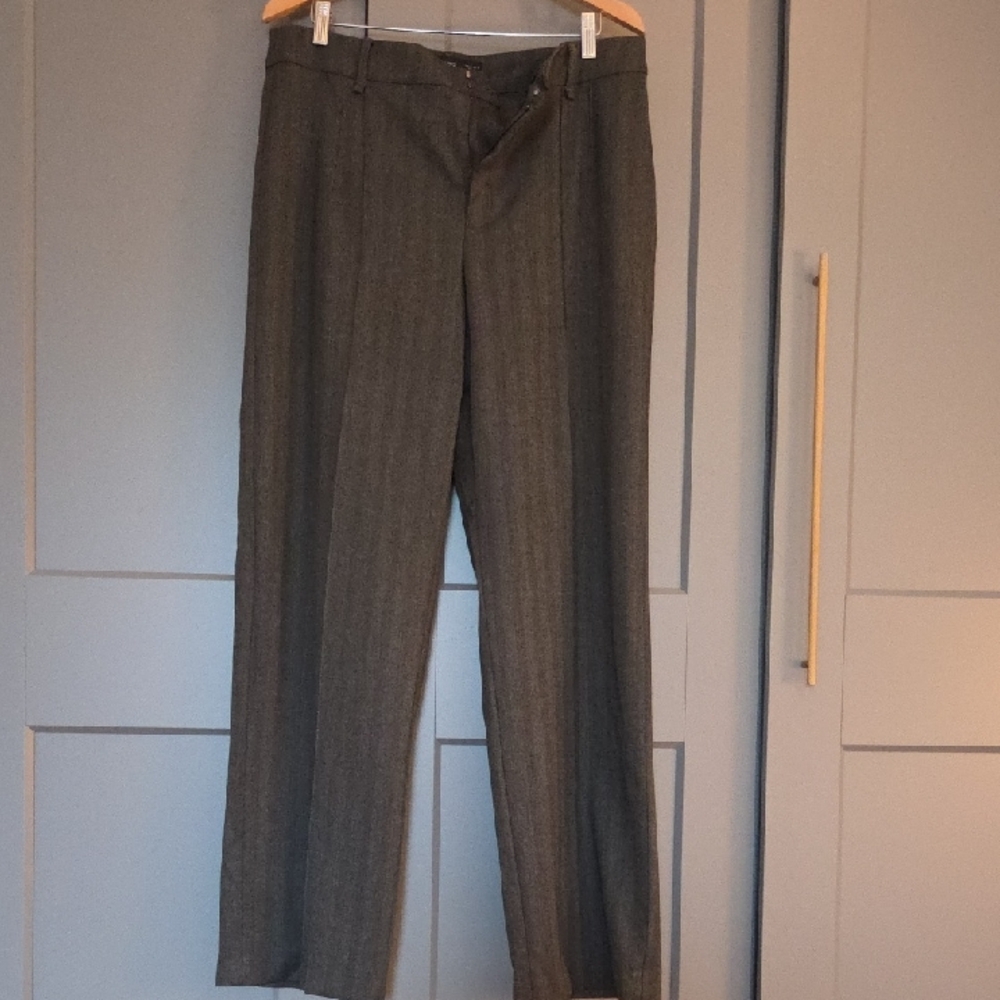 Mango Women's Charcoal Dress Pants